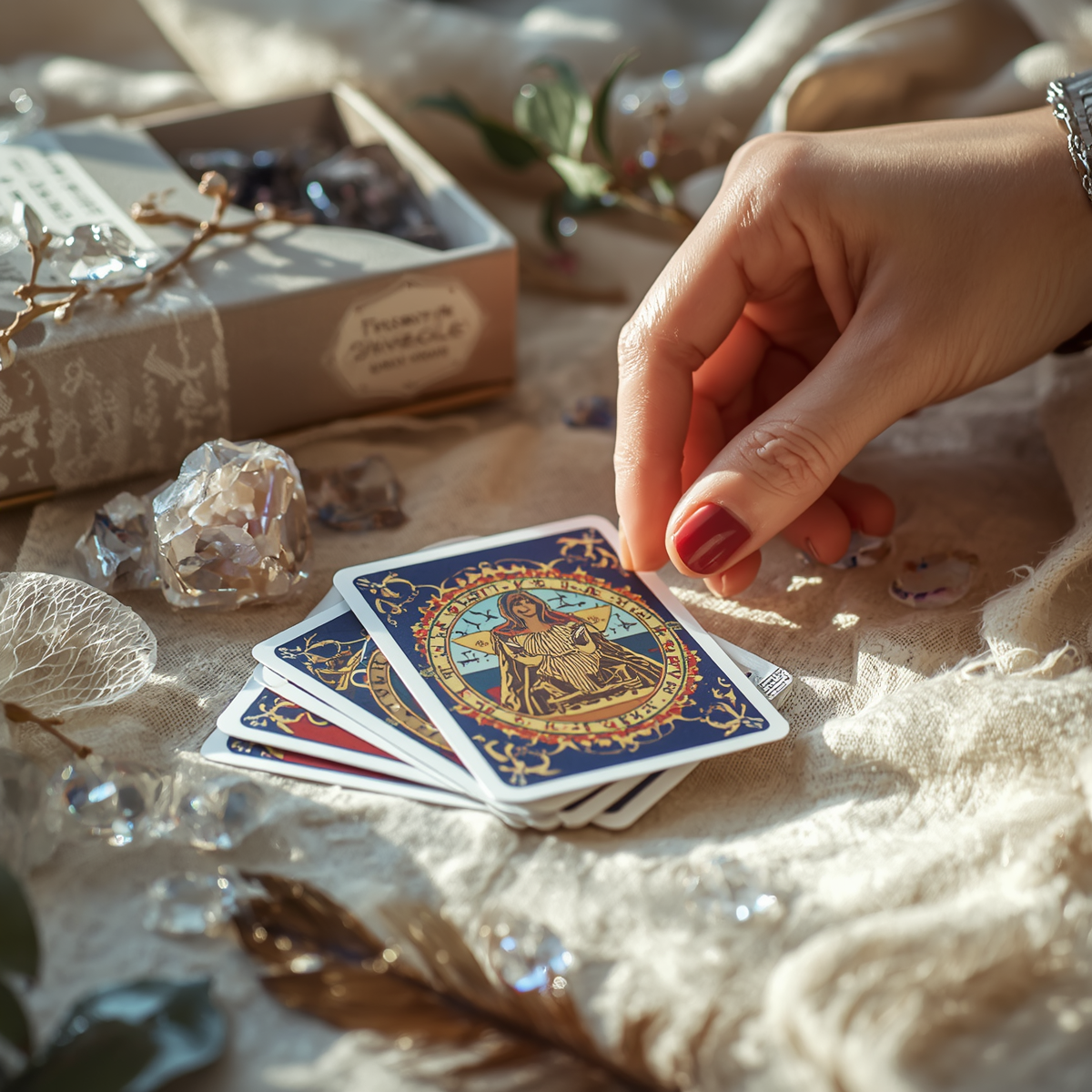 3‑Card Oracle Pull – Past, Present & Future