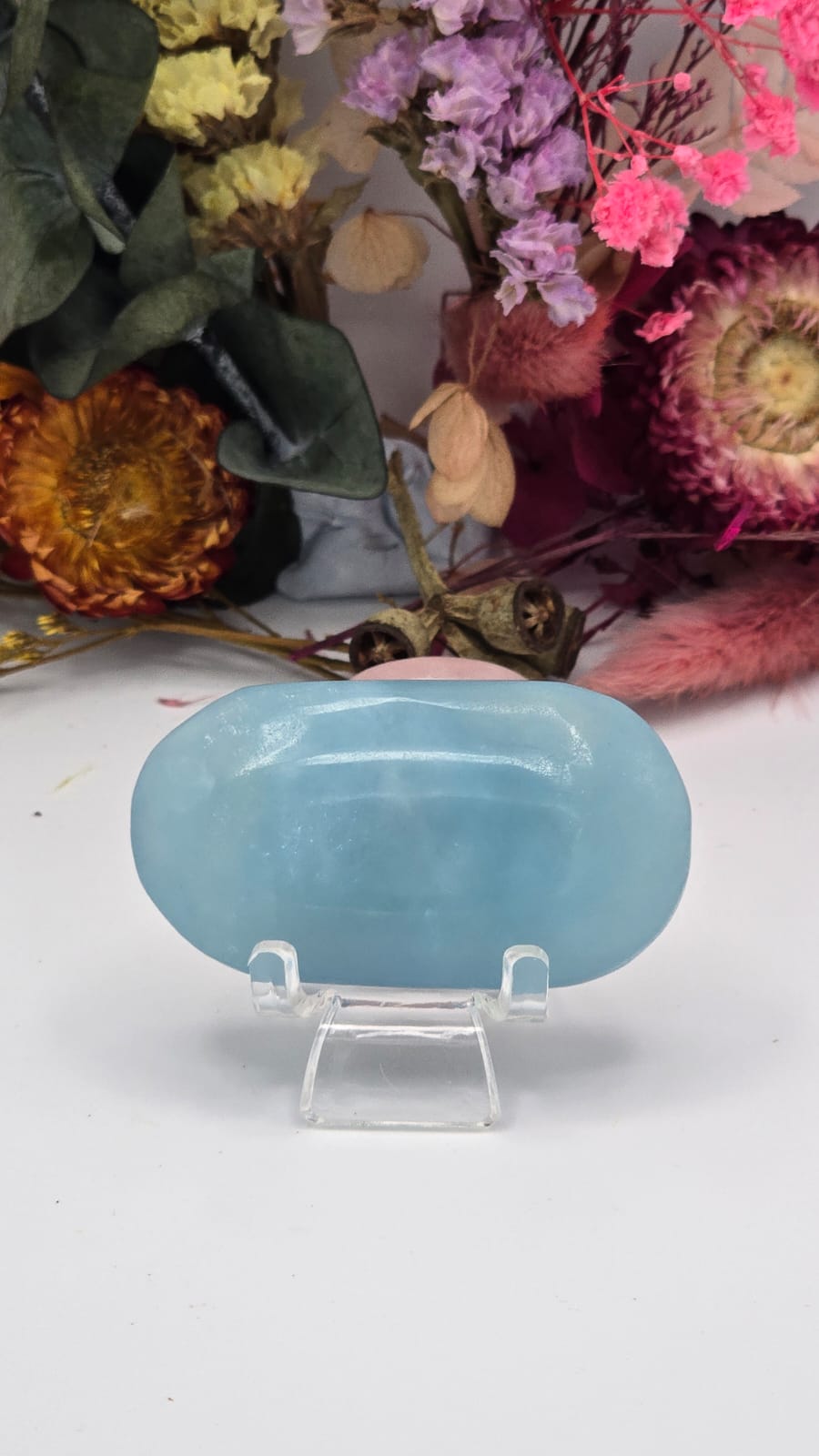 Aquamarine Palm Stone