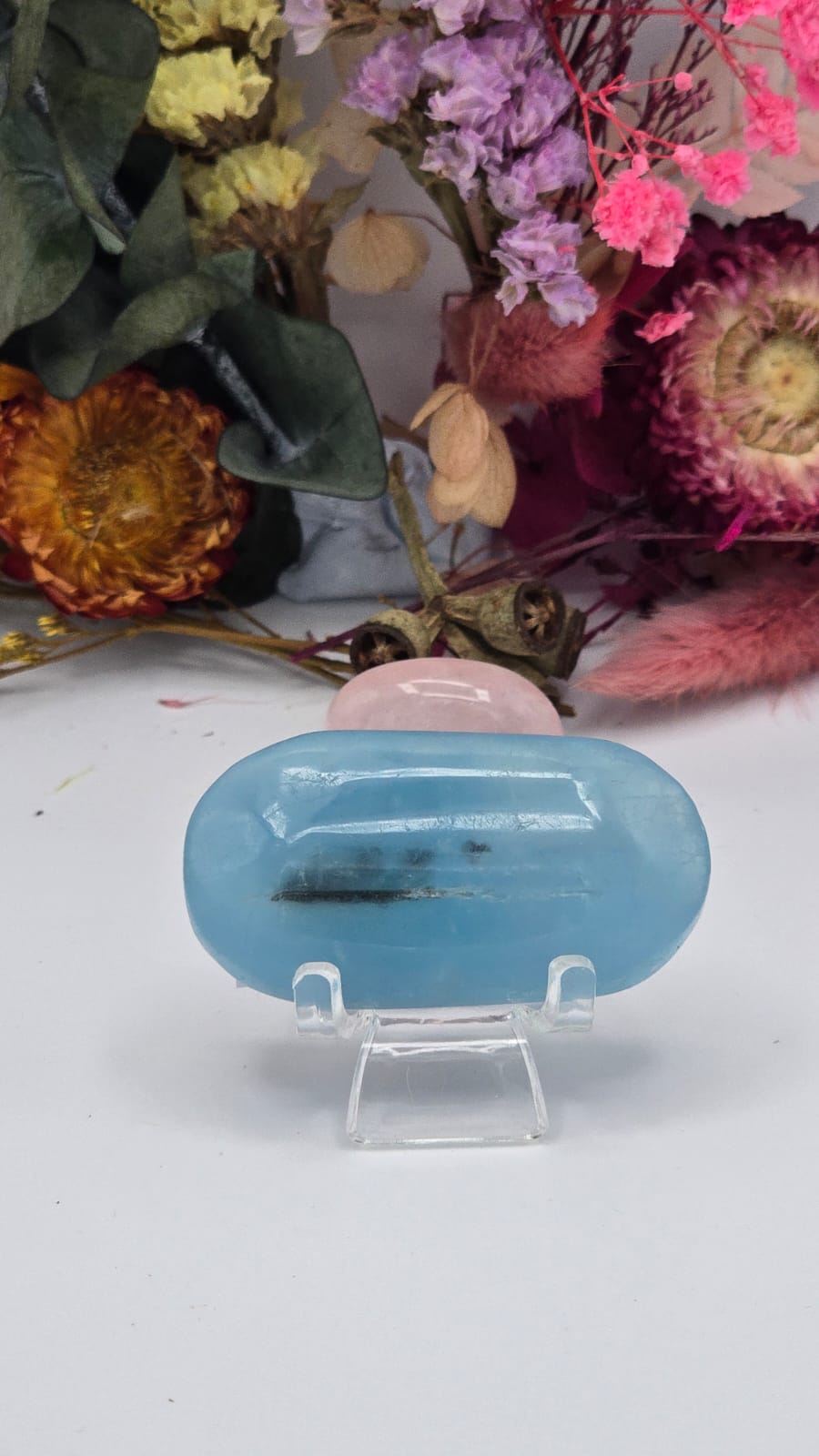 Aquamarine Palm Stone