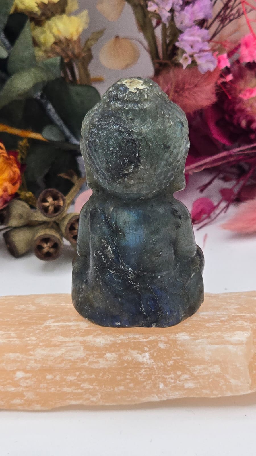Labradorite Buddha