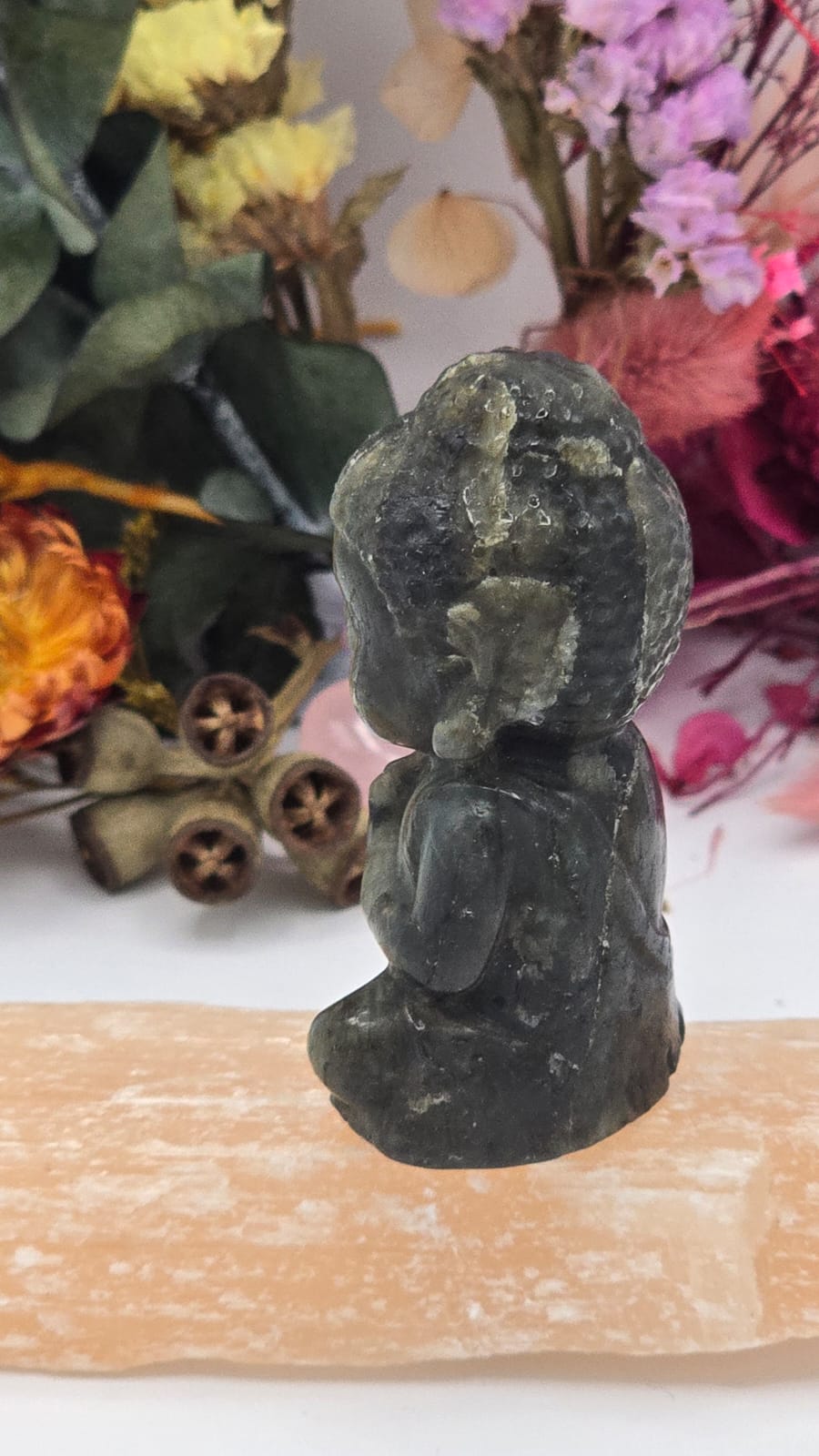 Labradorite Buddha