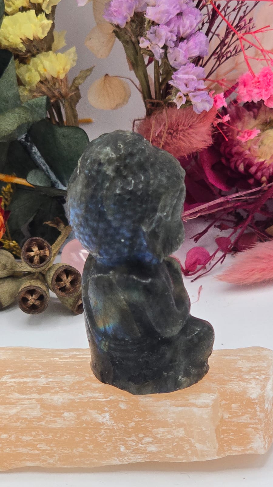 Labradorite Buddha