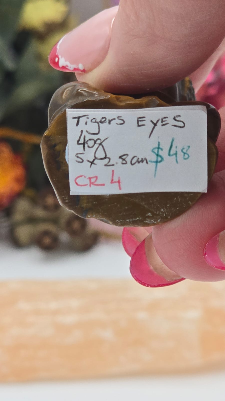 Brown Tigers Eye Buddha