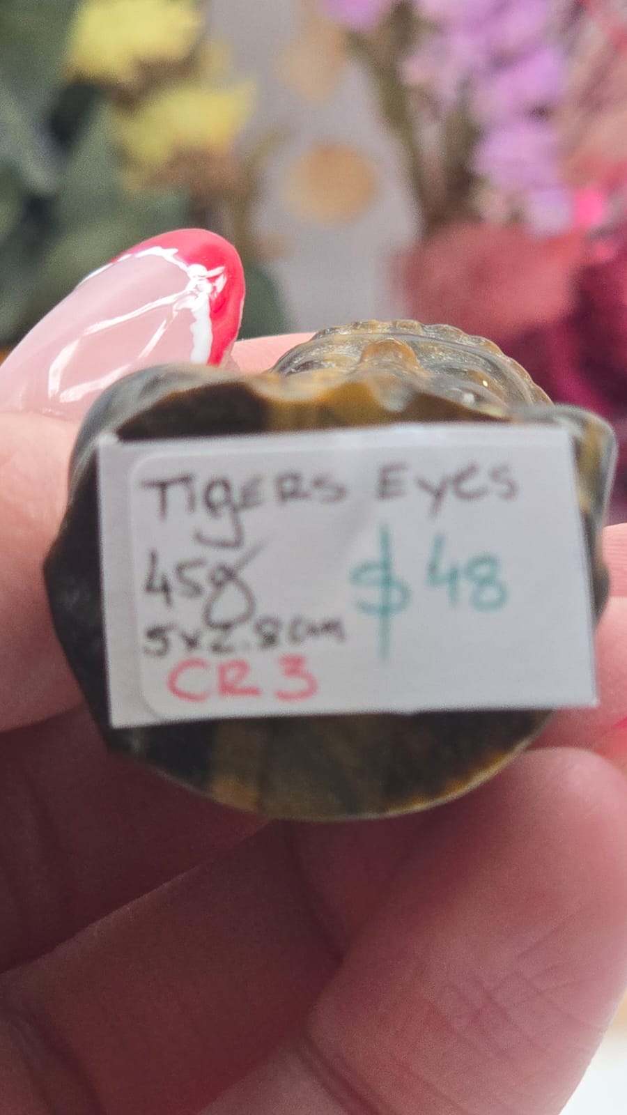 Brown Tigers Eye Buddha