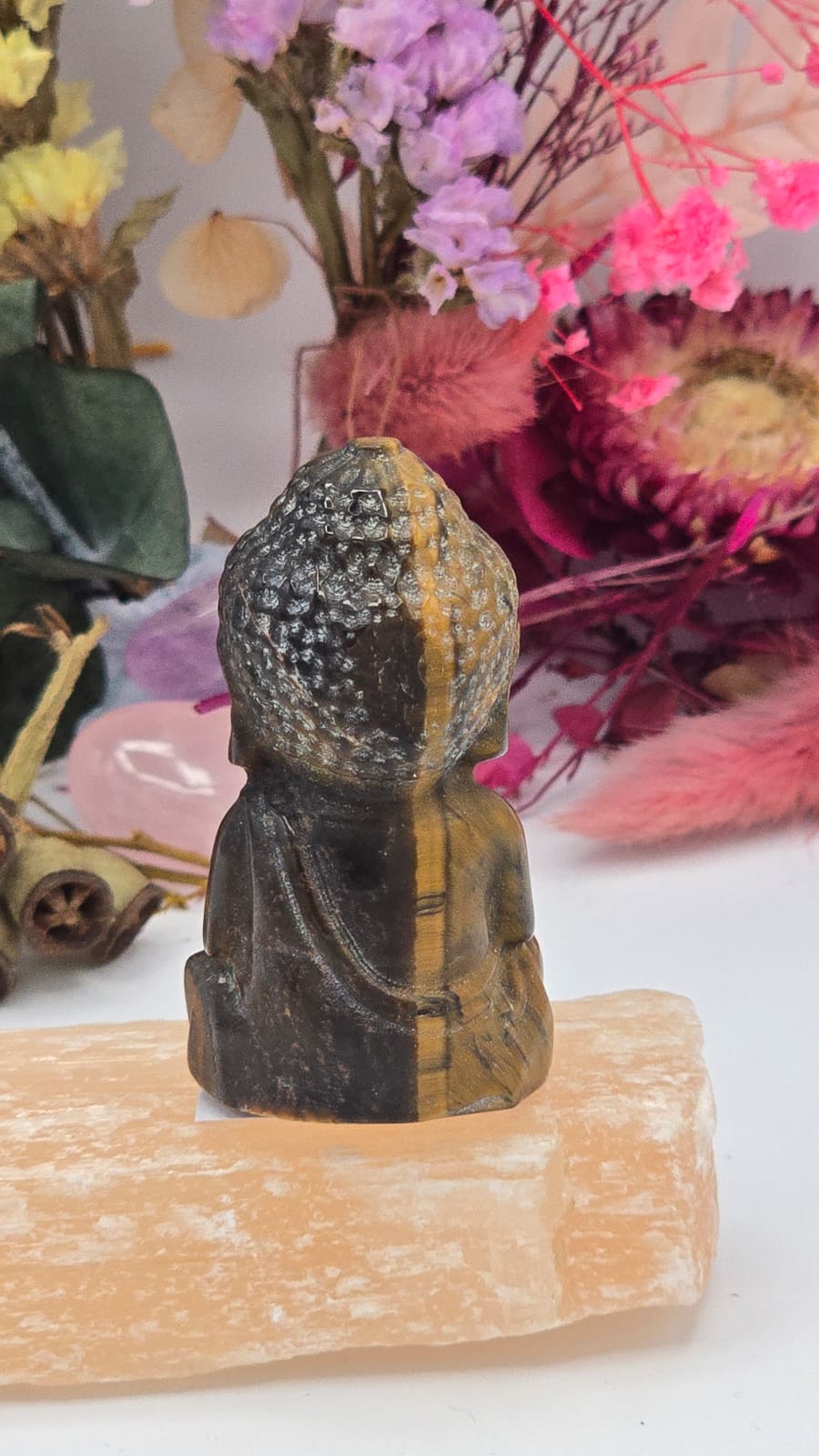 Brown Tigers Eye Buddha
