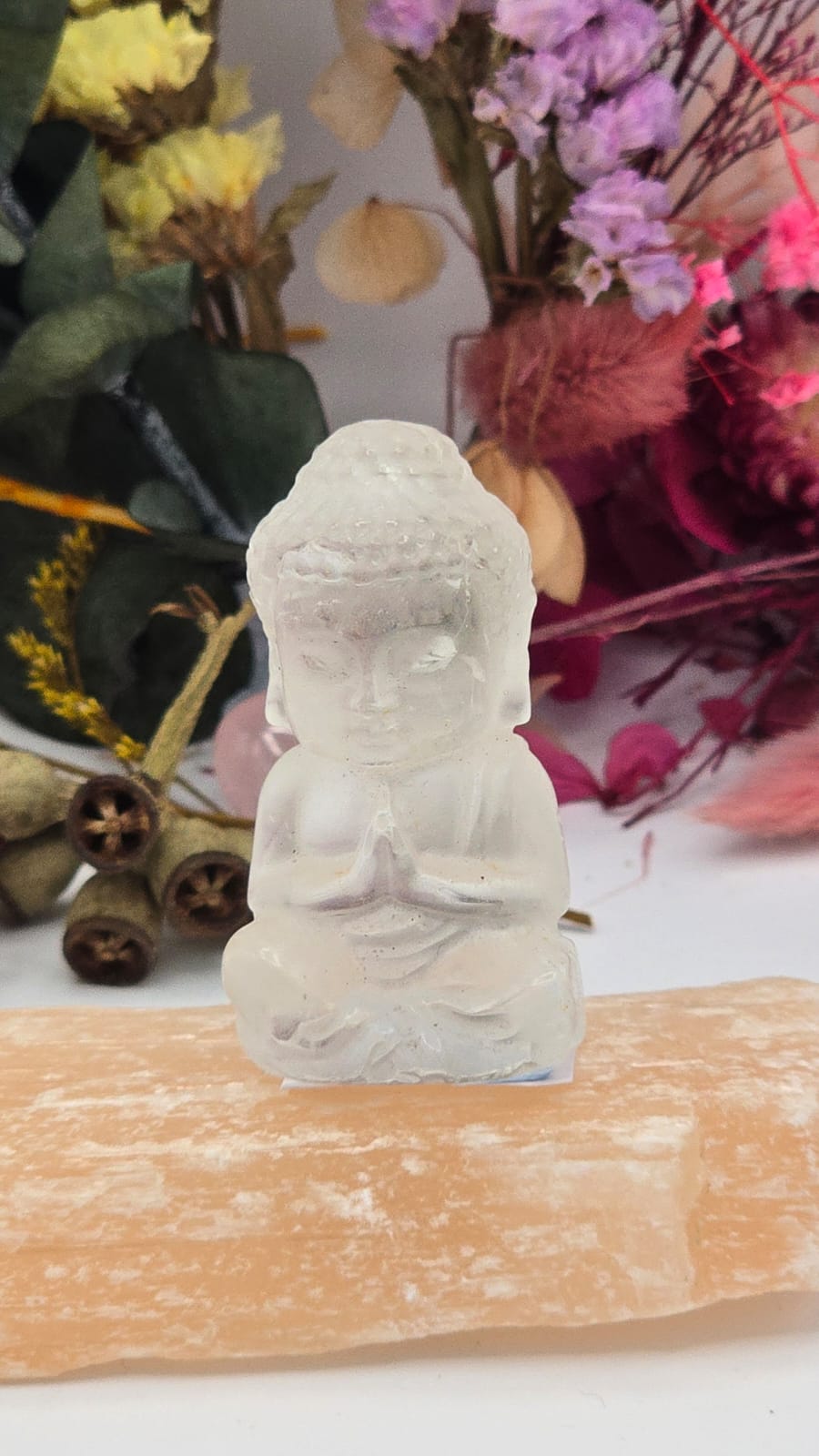 Clear Quartz Buda
