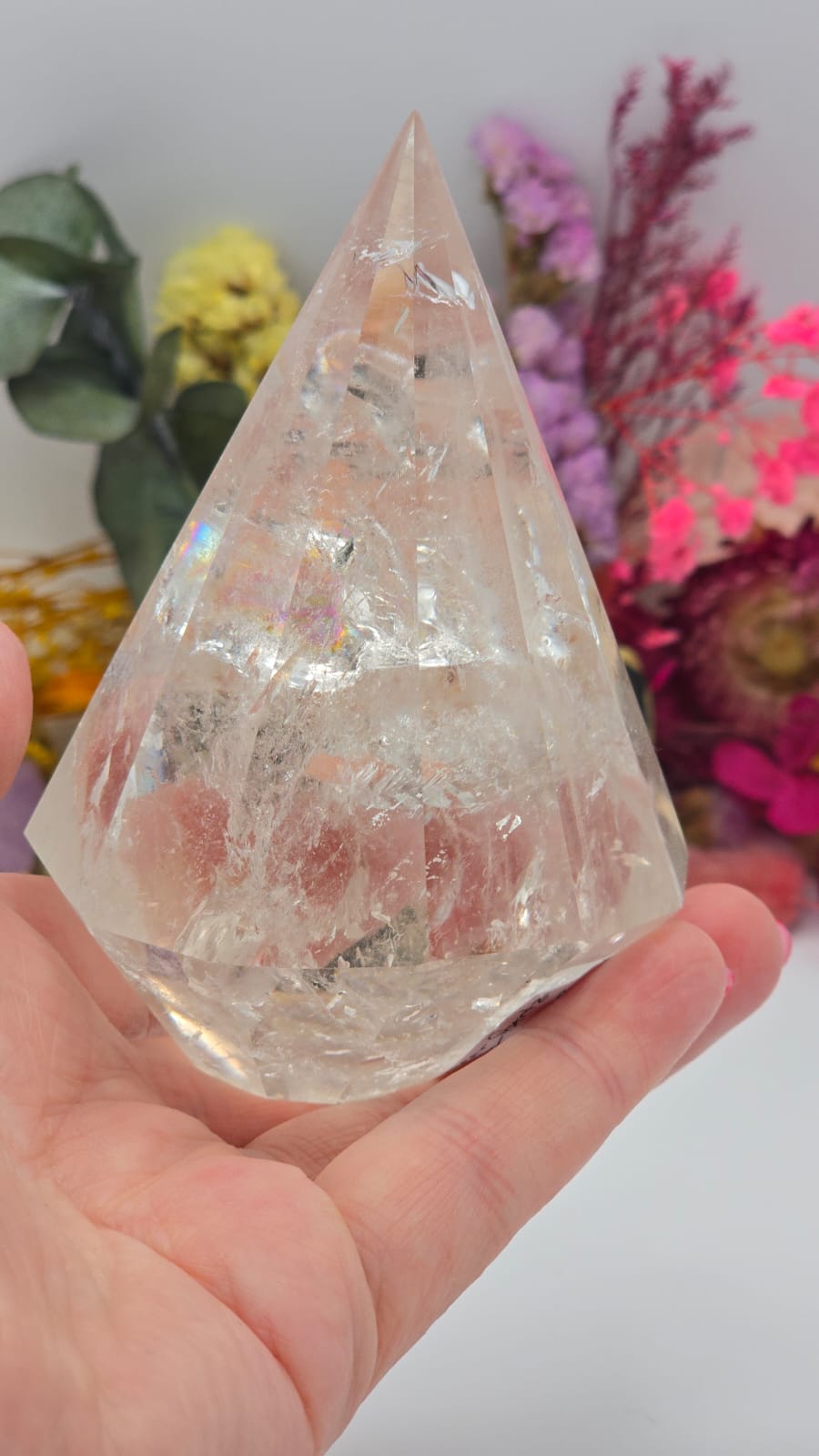 Clear Quartz Diamond