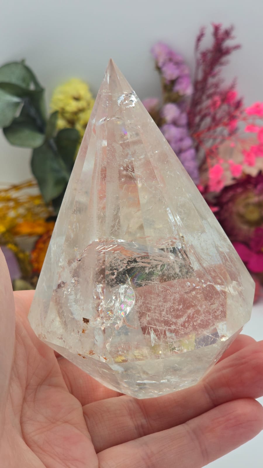Clear Quartz Diamond