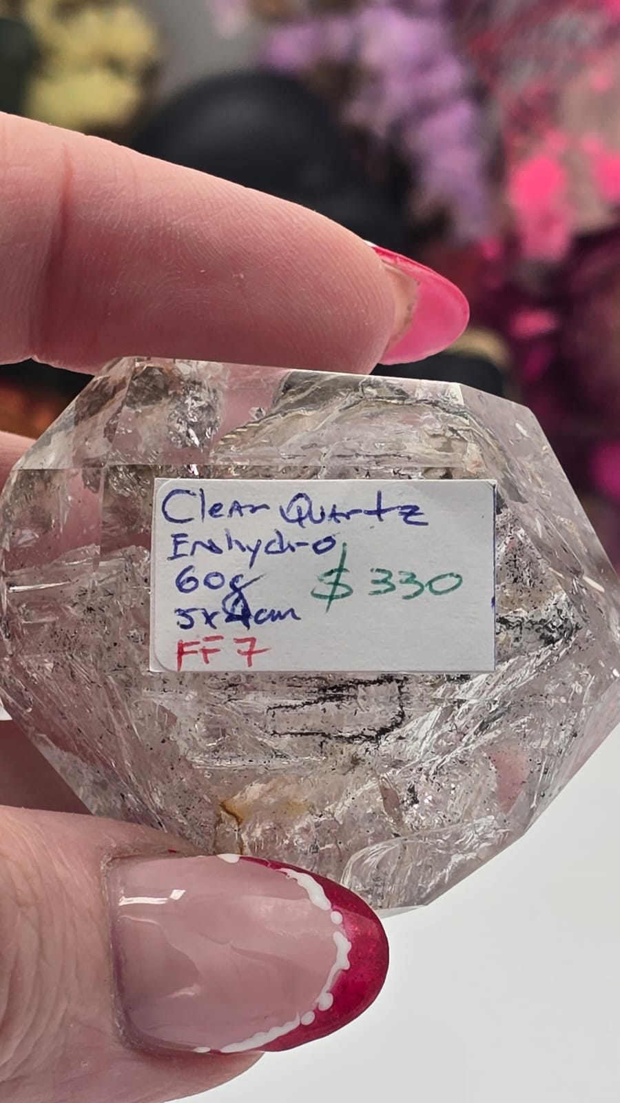 Enhydro  Quartz Free Form