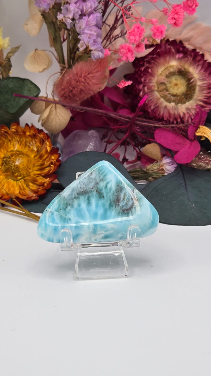 Larimar Cabochon Slice