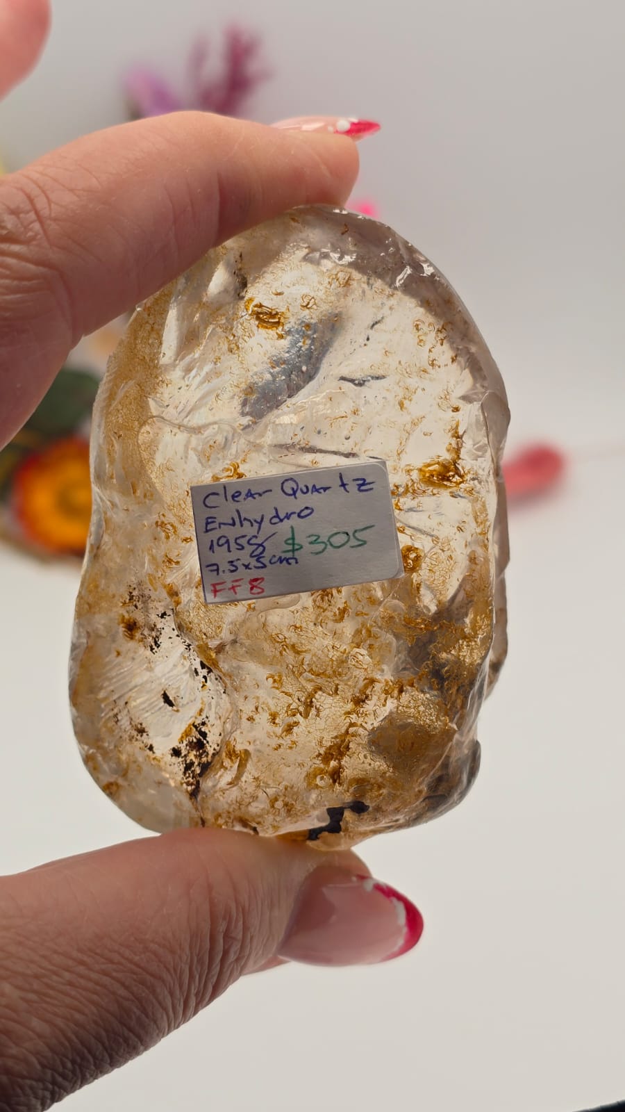 Enhydro Quartz Free Form