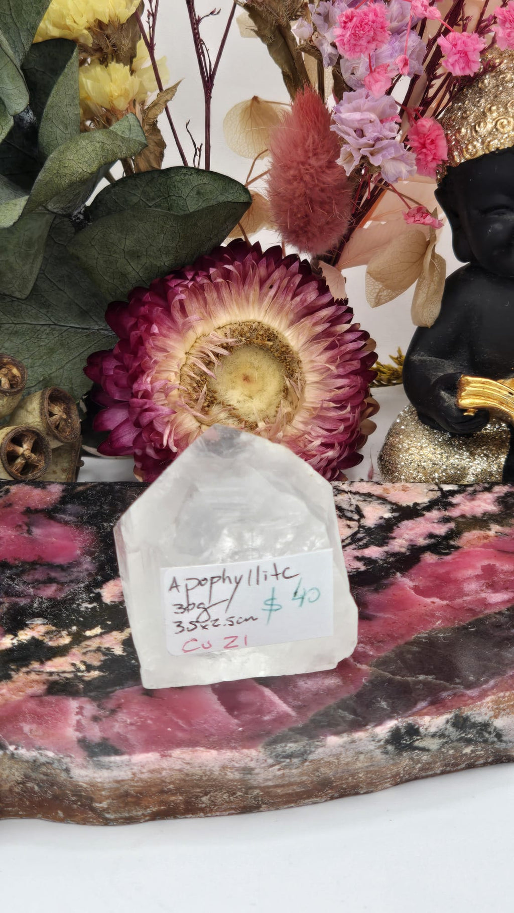 Apophyllite Cluster