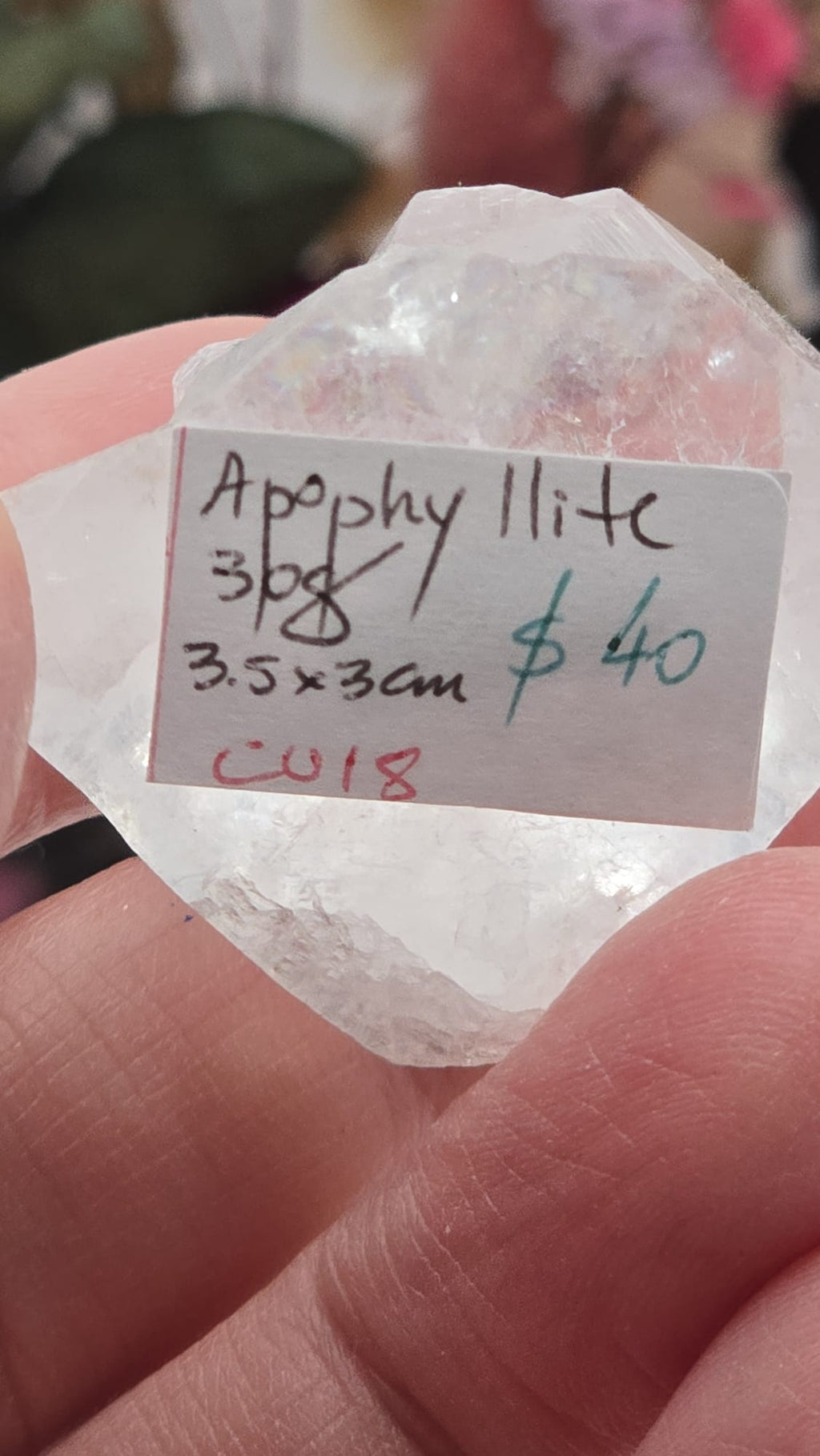Apophyllite Cluster