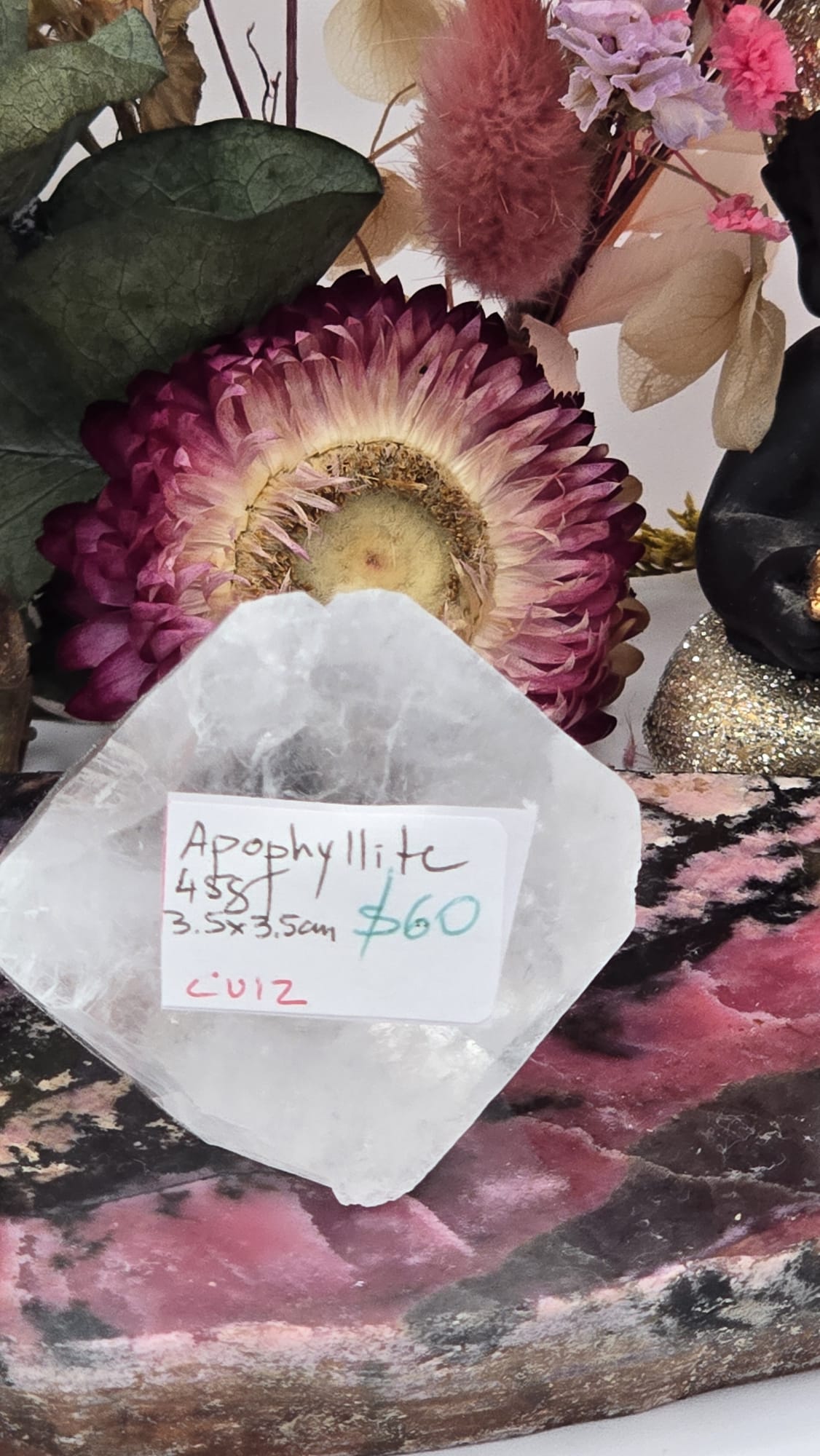 Apophyllite Cluster