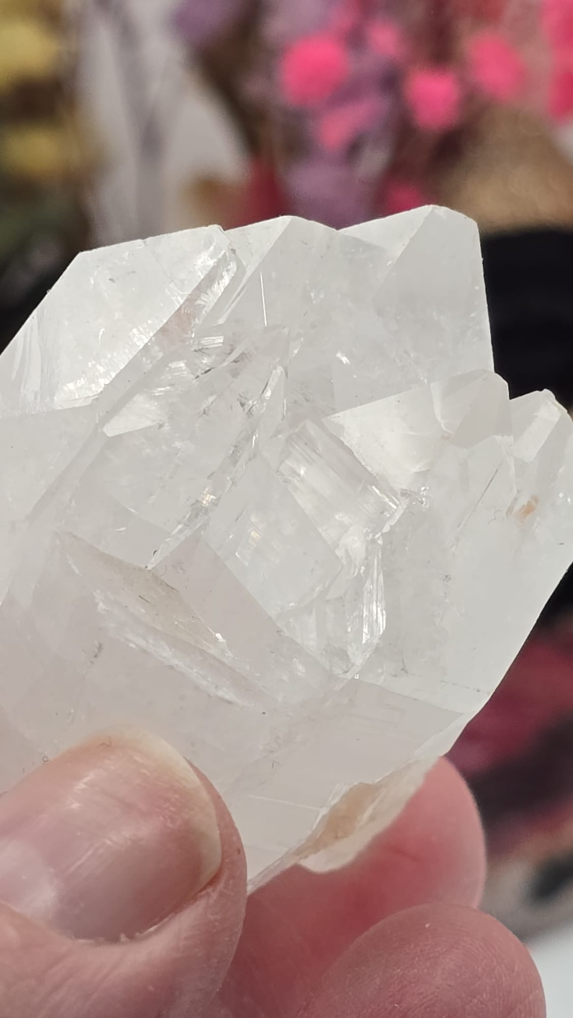 Apophyllite/ Stilbite Cluster
