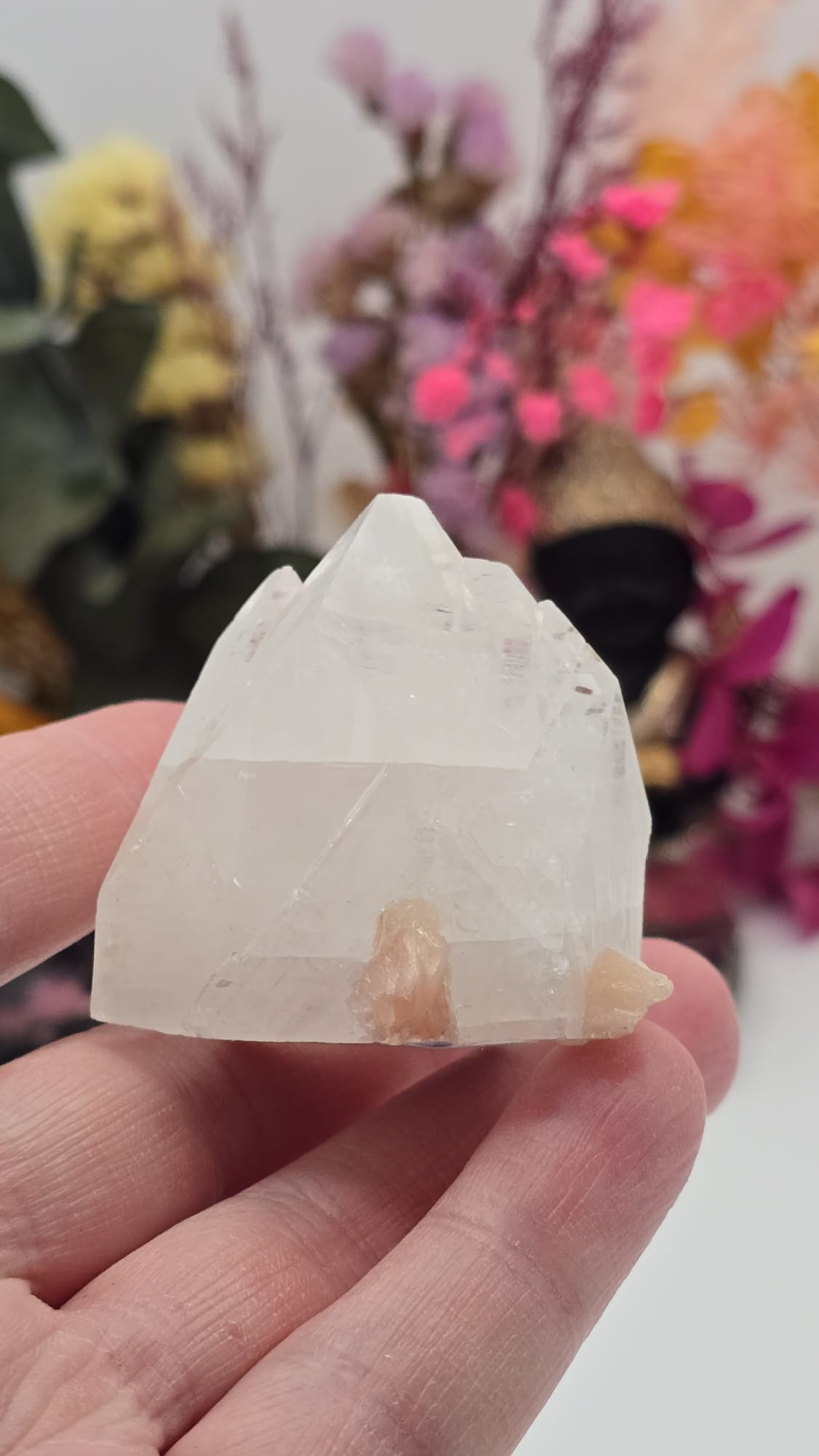 Apophyllite/ Stilbite Cluster