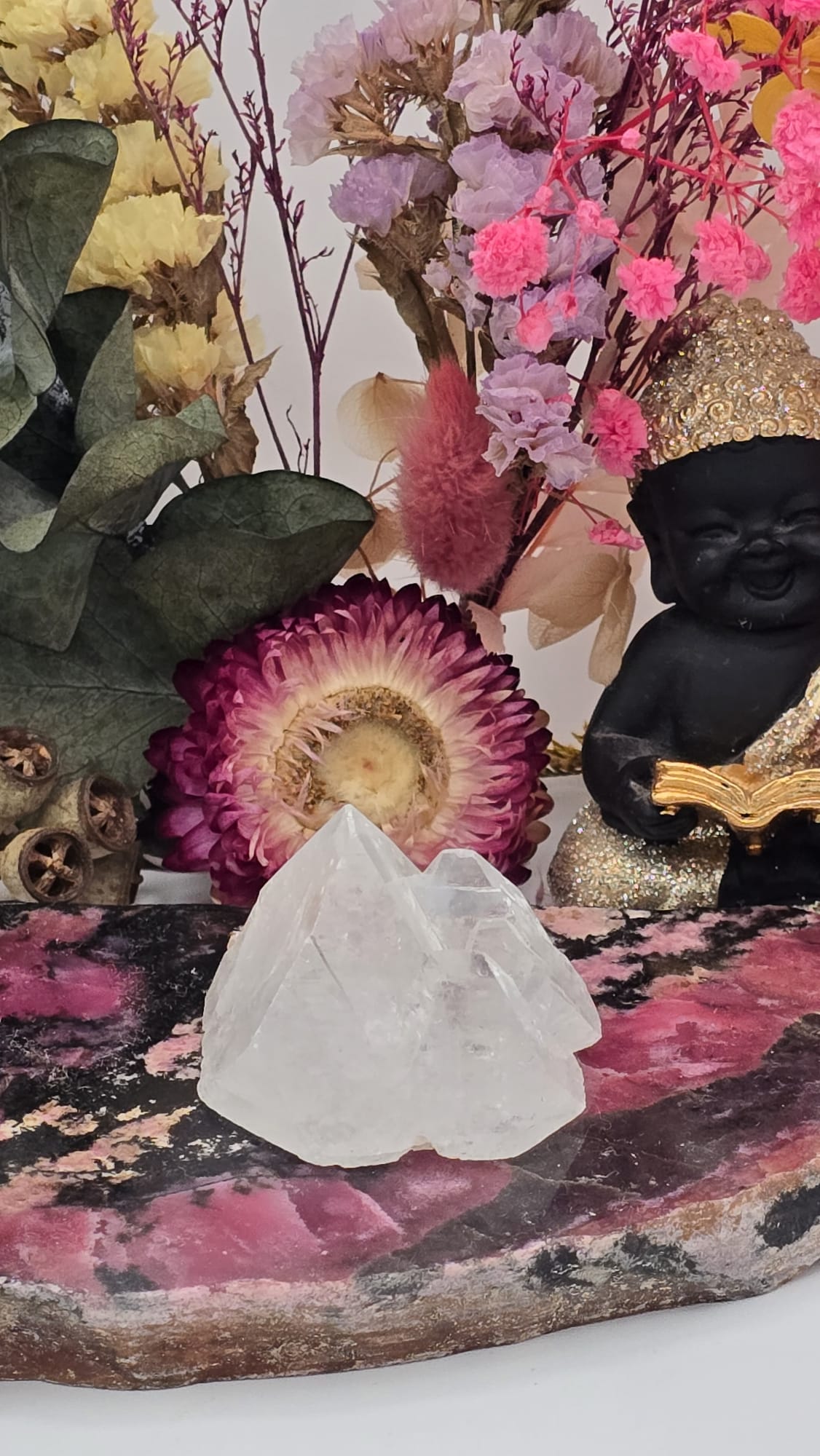 Apophyllite/ Stilbite Cluster