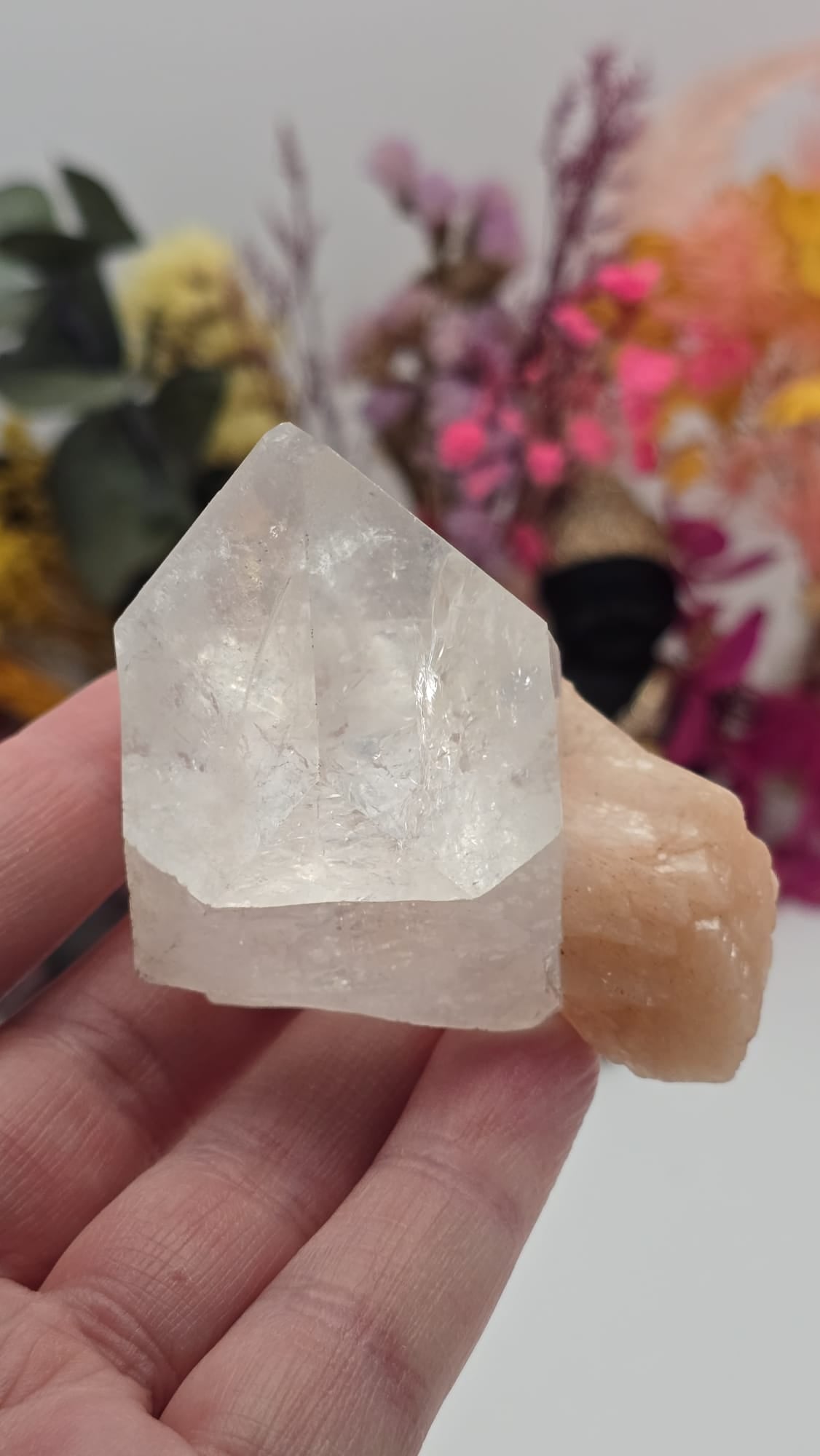 Apophyllite/ Stilbite Cluster