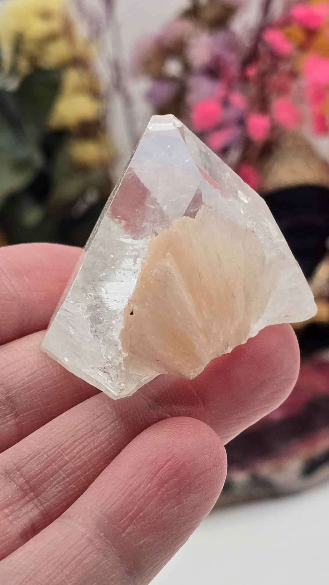 Apophyllite/ Stilbite Cluster