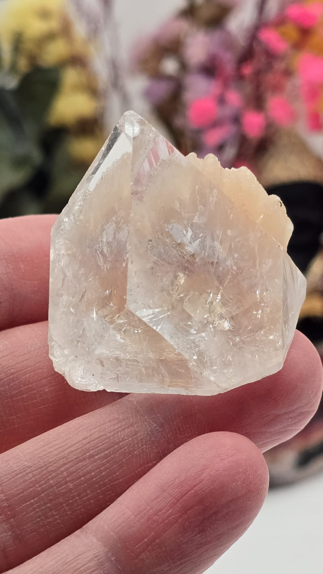 Apophyllite/ Stilbite Cluster