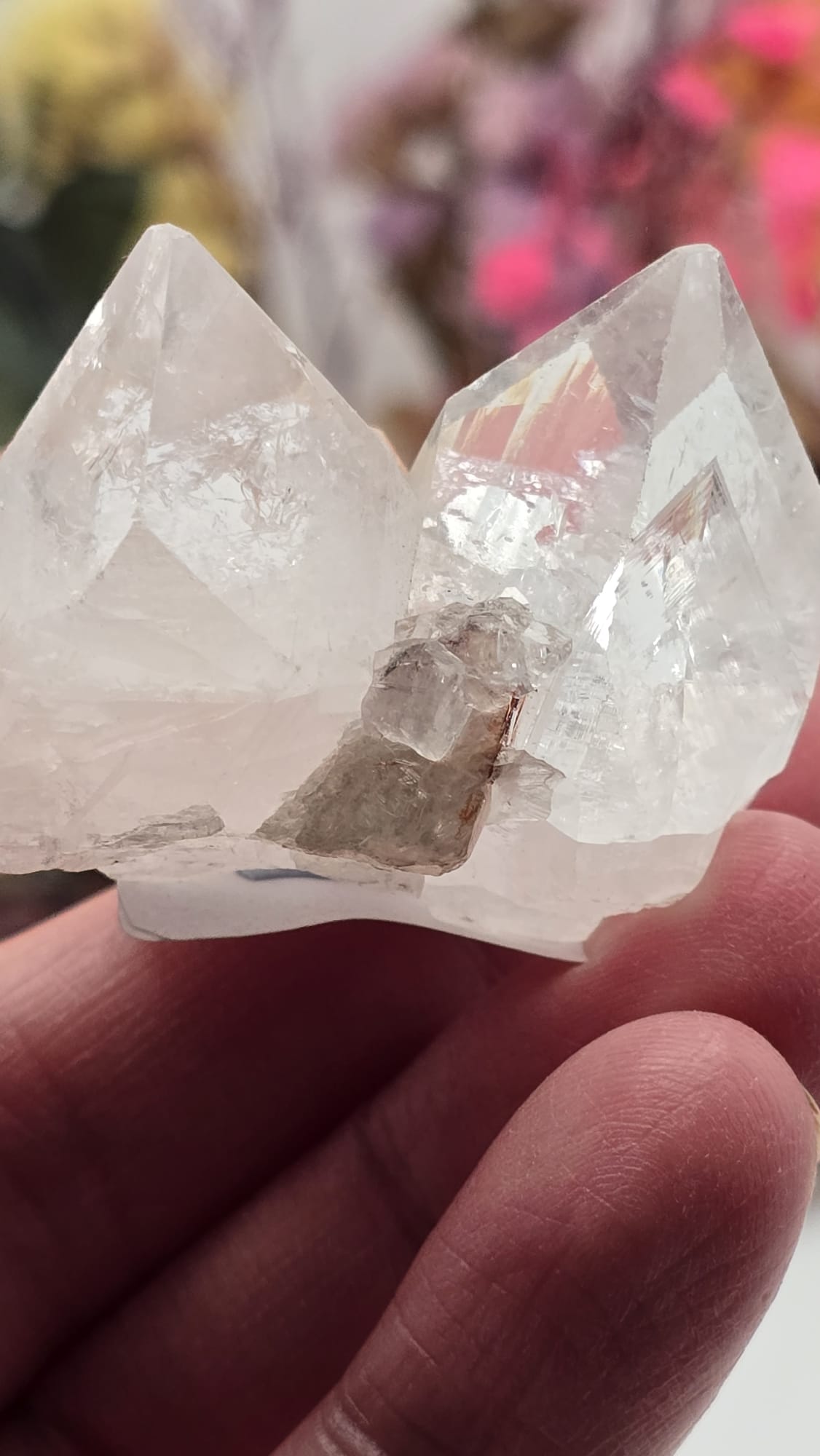 Apophyllite/ Stilbite Cluster
