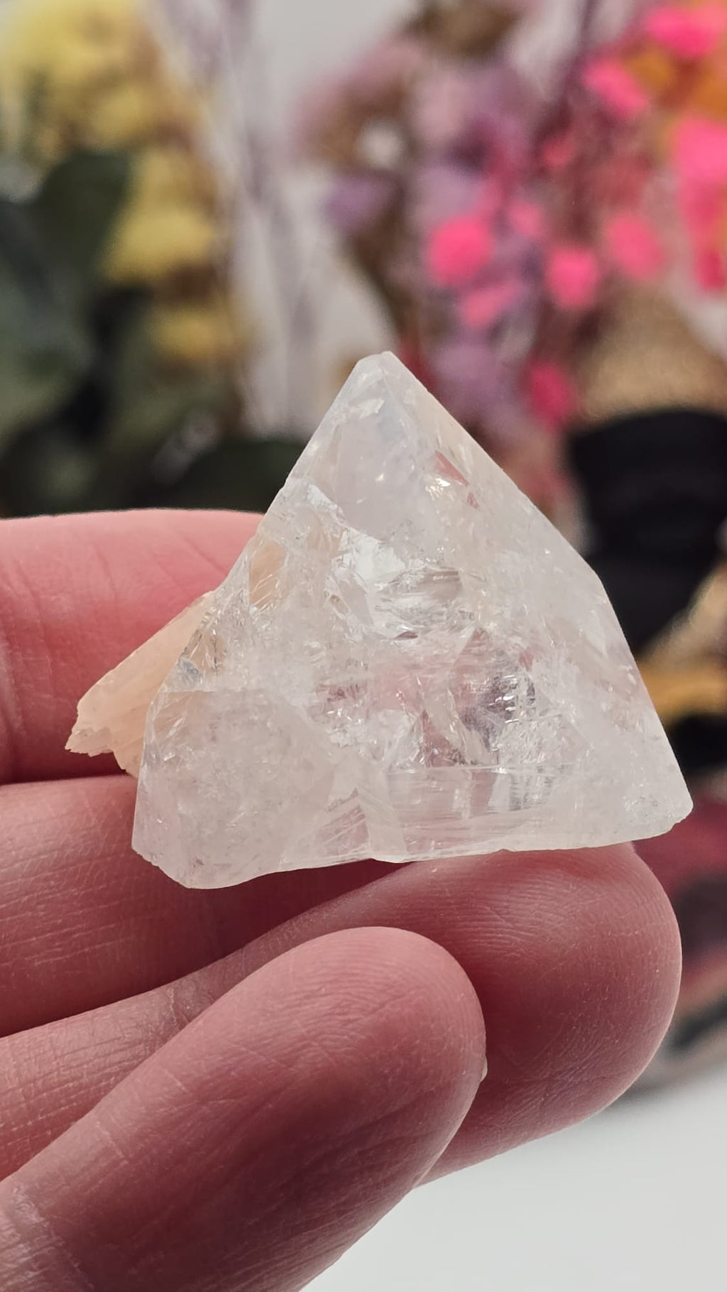 Apophyllite/ Stilbite Cluster