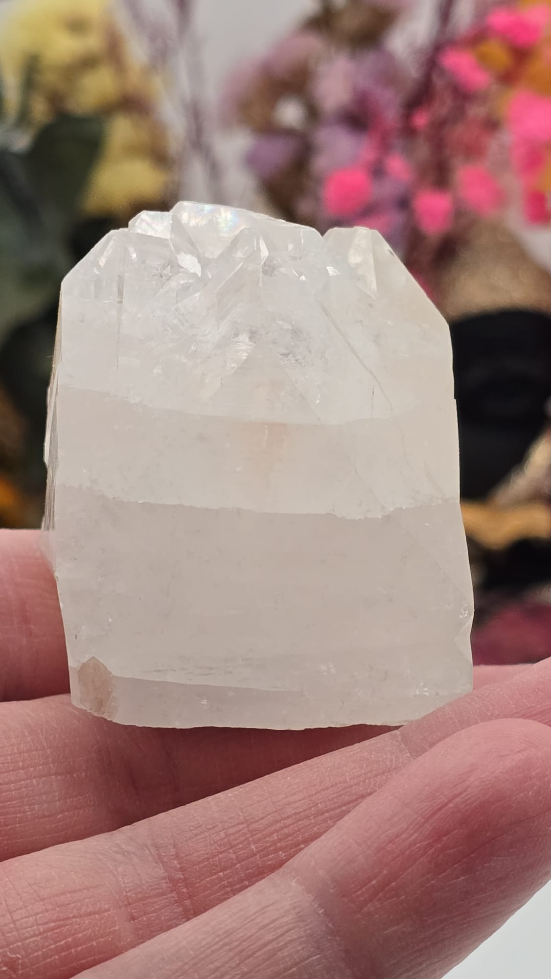 Apophyllite/ Stilbite Cluster