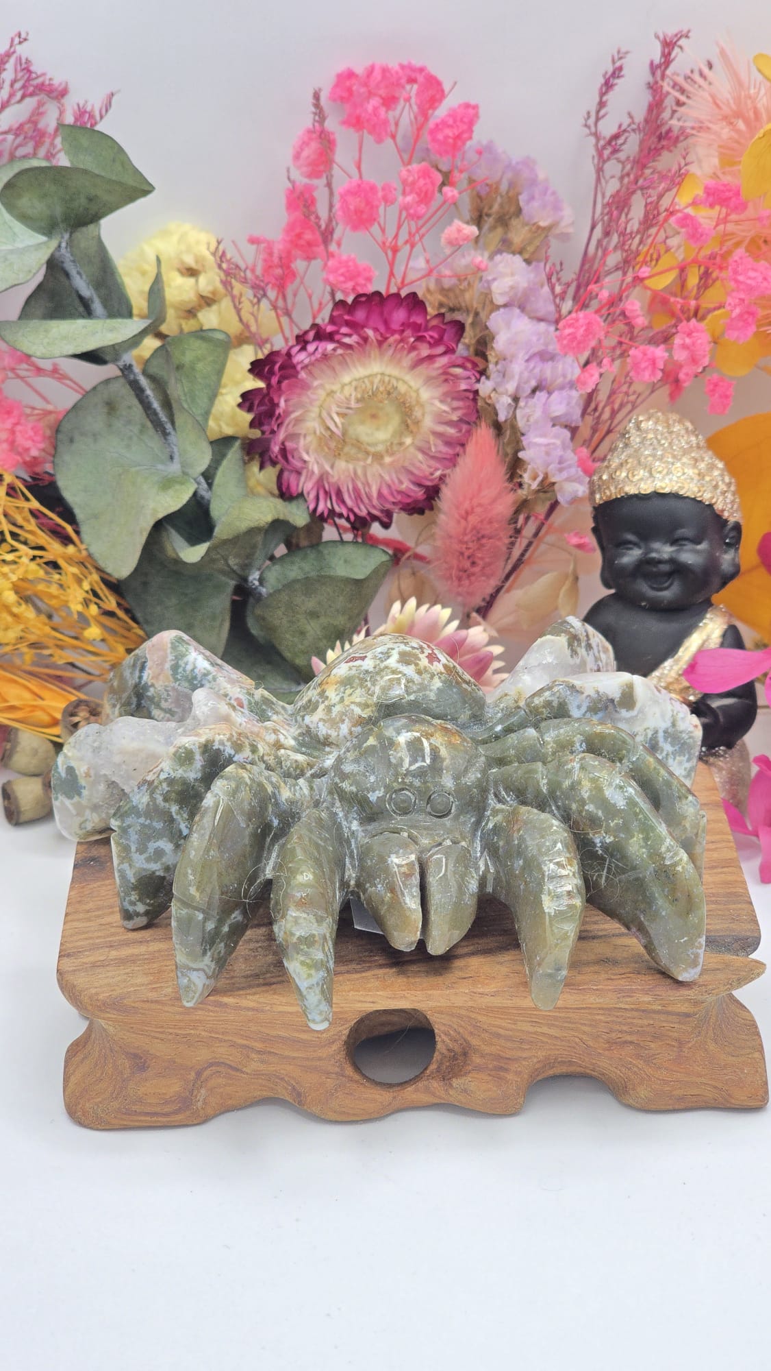 Moss Agate Spider