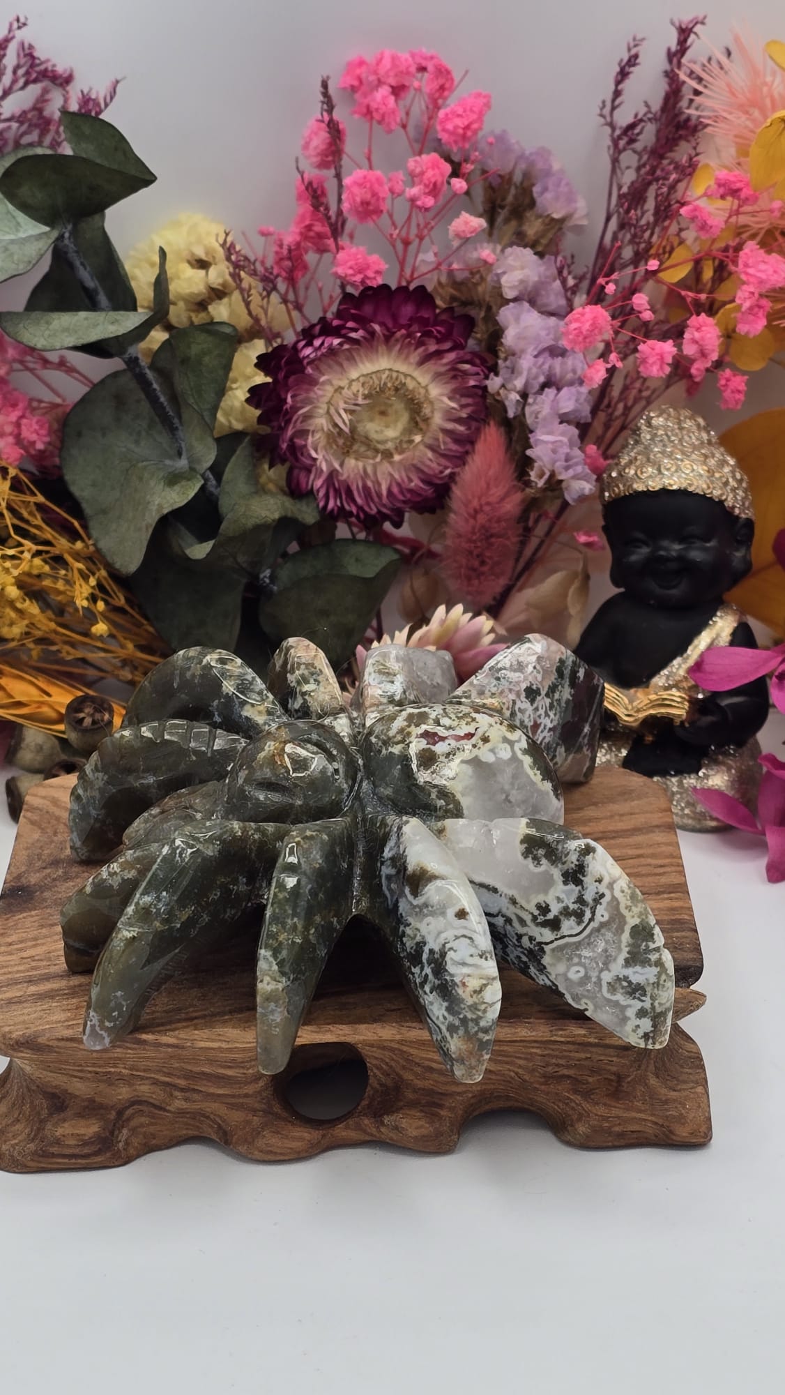 Moss Agate Spider