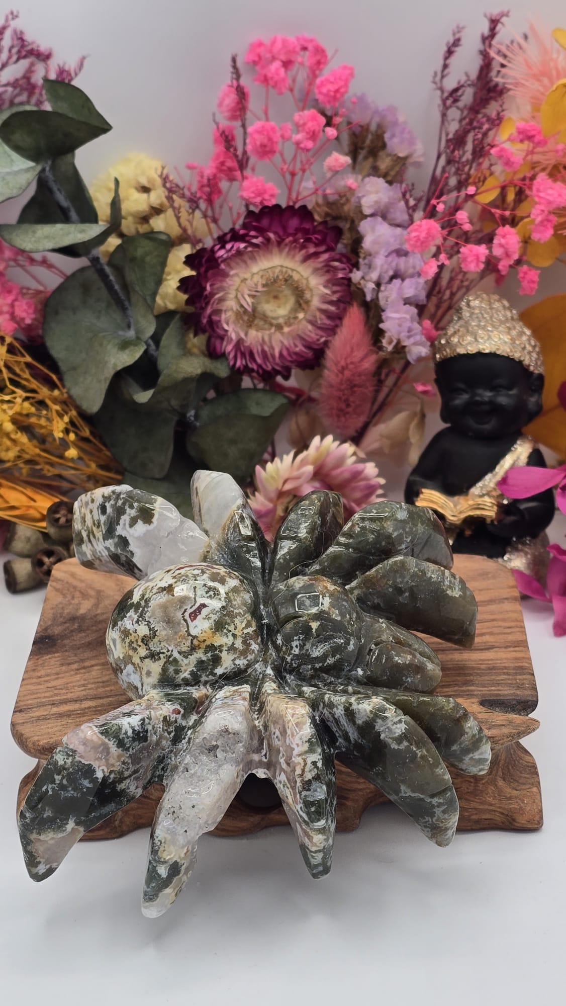 Moss Agate Spider