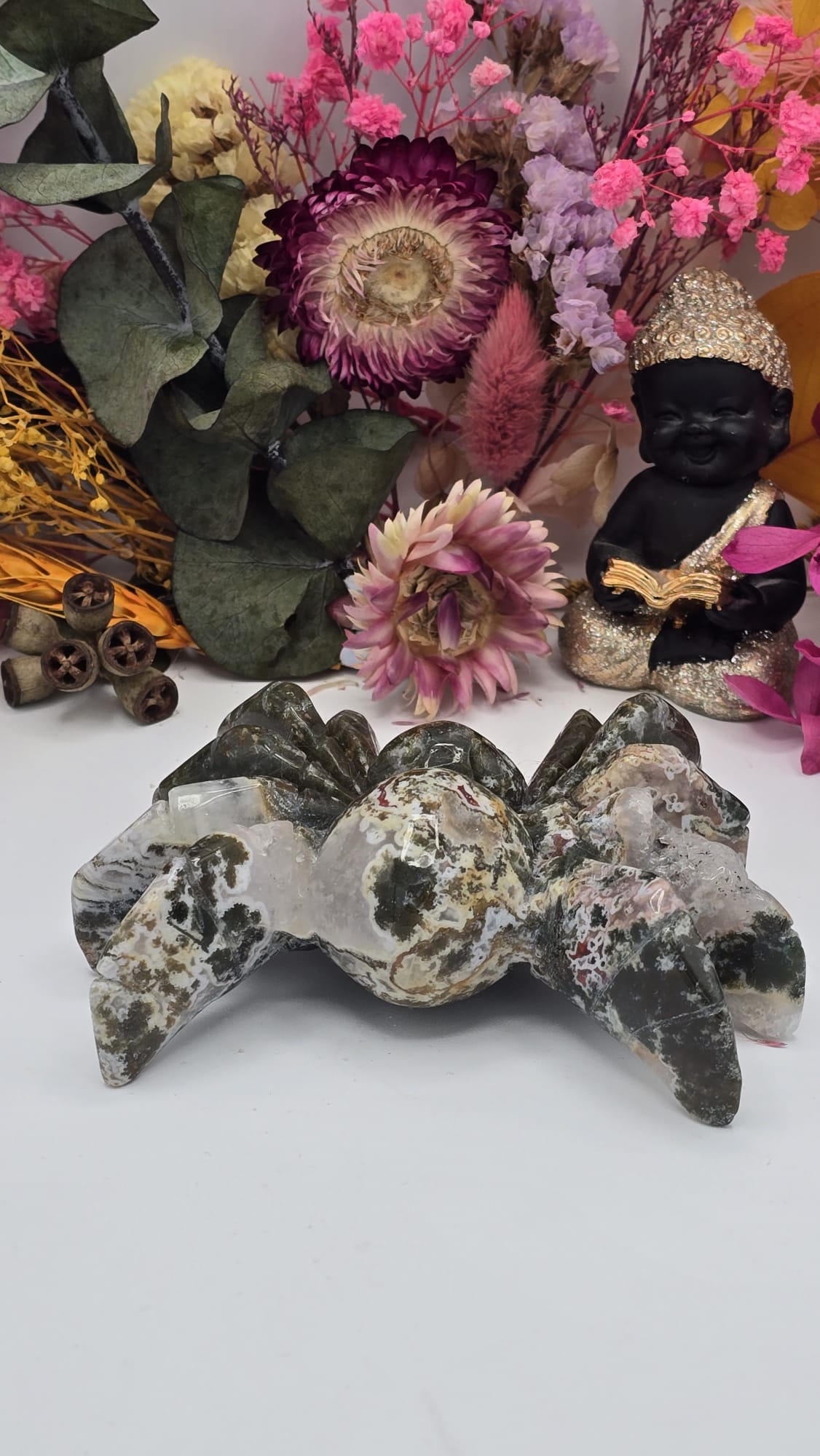 Moss Agate Spider