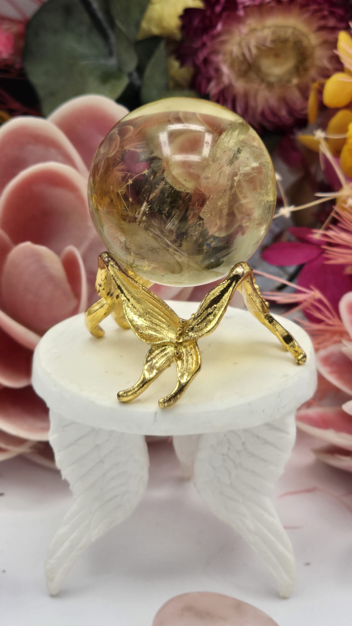 Citrine Sphere