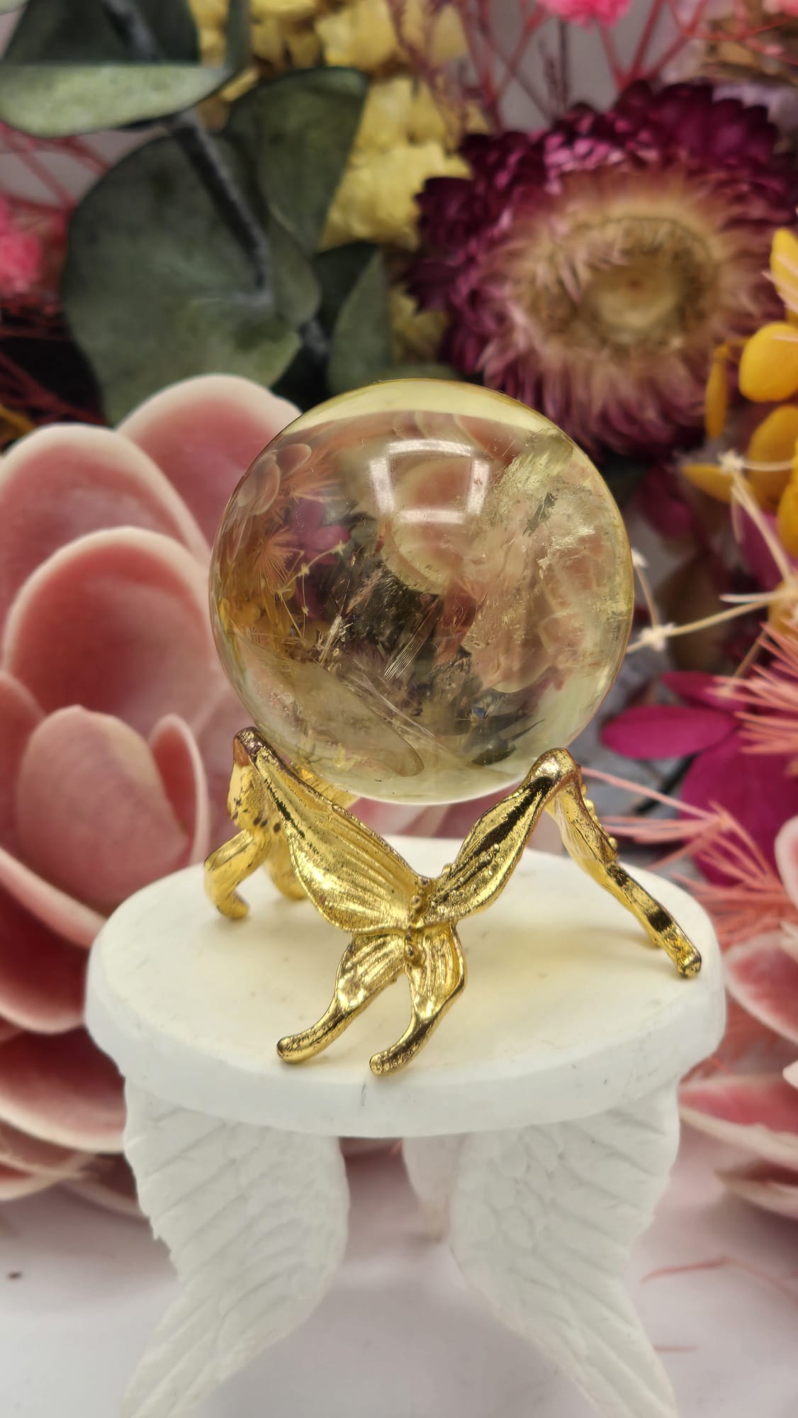 Citrine Sphere