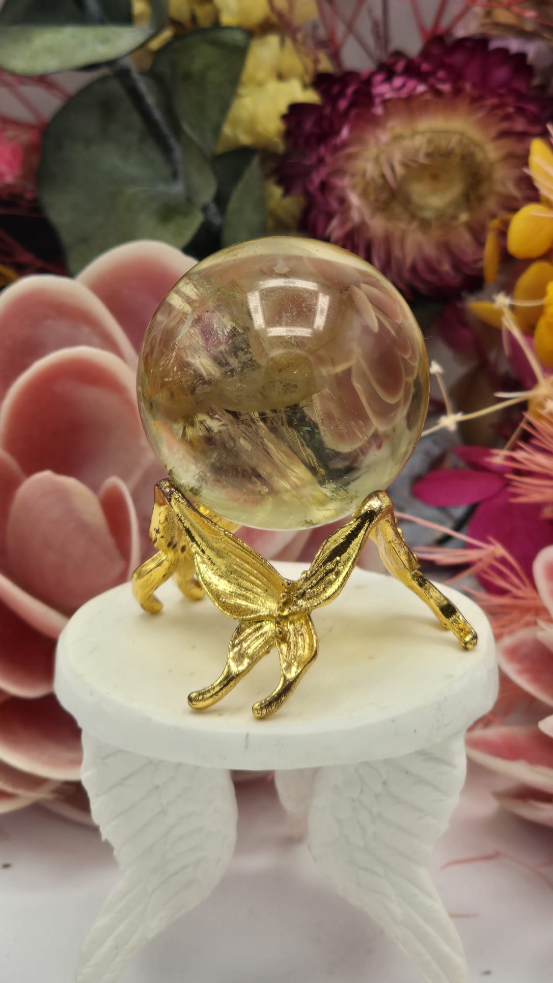 Citrine Sphere