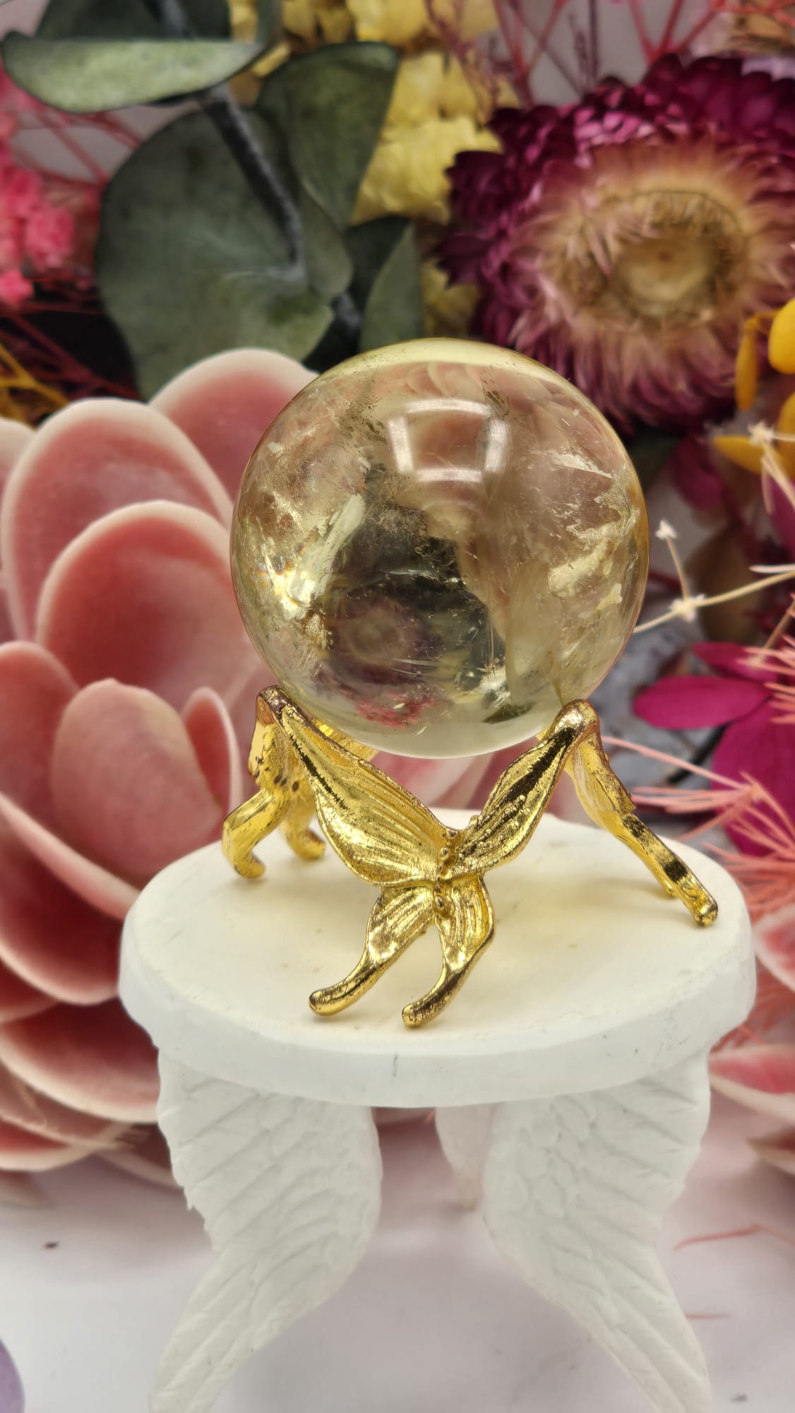 Citrine Sphere