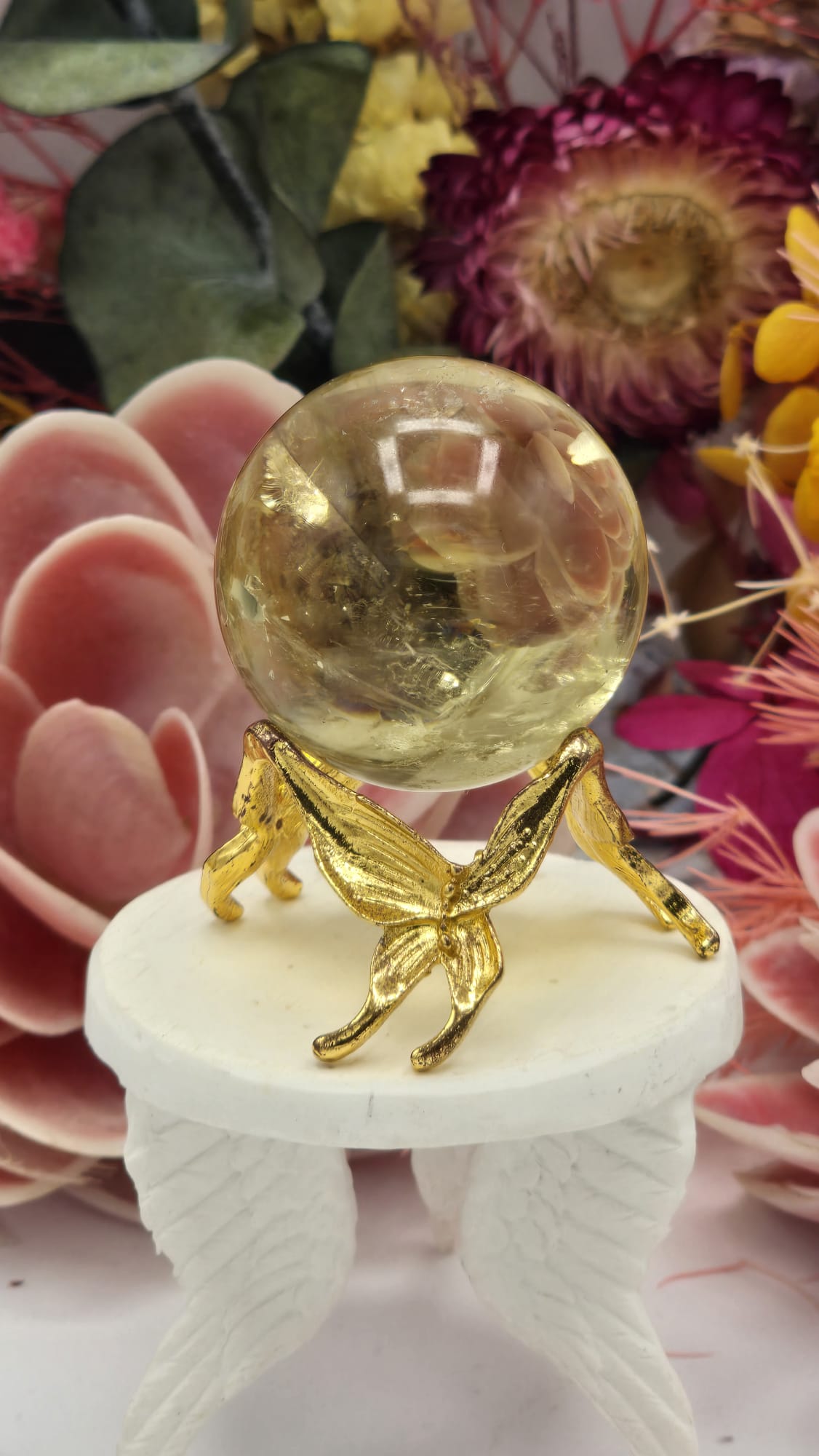 Citrine Sphere