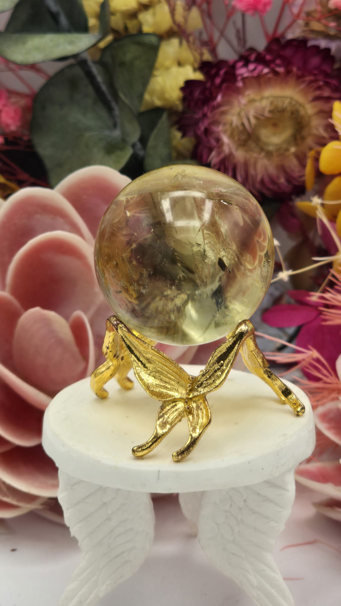Citrine Sphere