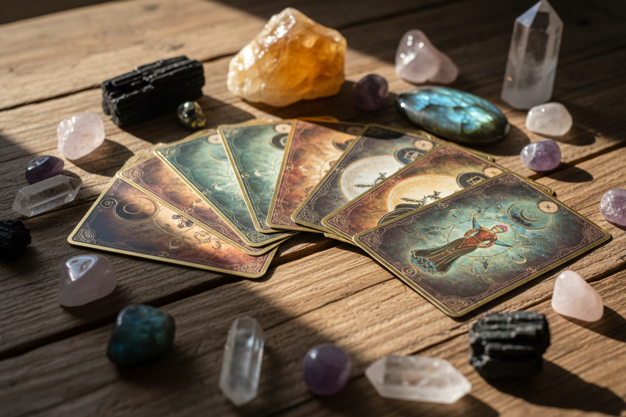 3‑Card Oracle Pull – Past, Present & Future